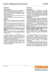 LY L29K-H1J2-26-Z Datasheet Page 18