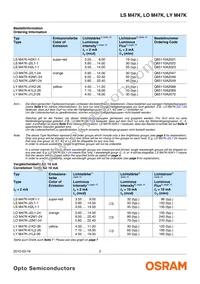 LY M47K-J1K2-26-Z Datasheet Page 2