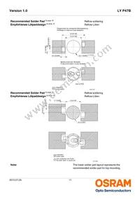 LY P47B-T2V1-26-1-Z Datasheet Page 11