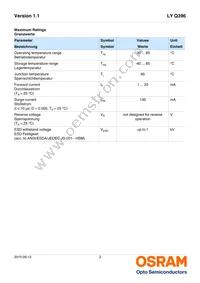 LY Q396-P1Q2-36 Datasheet Page 3