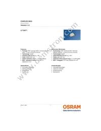 LY Q971-H1L2-36 Datasheet Cover