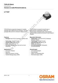 LY T64F-BBDA-35-1-Z Datasheet Cover