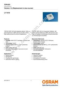 LY T679-D1F2-1-Z Datasheet Cover