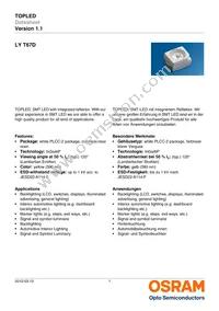 LY T67D-U1V2-36-1-20-R18-Z Datasheet Cover