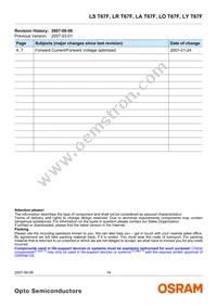 LY T67F-T2V2-36-Z Datasheet Page 14