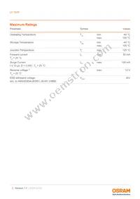 LY T67F-U1AA-36-1-Z Datasheet Page 3