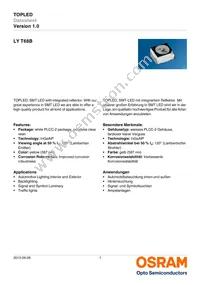 LY T68B-T2V1-26-Z-SV Datasheet Cover