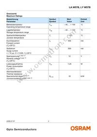 LY W57B-FYGY-26-Z Datasheet Page 3