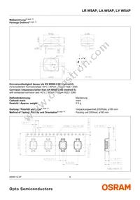 LY W5AP-KYLZ-36-Z Datasheet Page 9