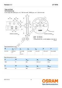 LY Y876-R2T1-26-Z Datasheet Page 14