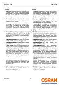 LY Y876-R2T1-26-Z Datasheet Page 19