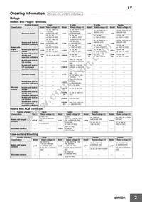 LY4N-AC50 Datasheet Page 2