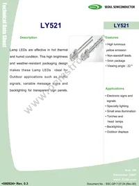 LY521 Datasheet Page 3