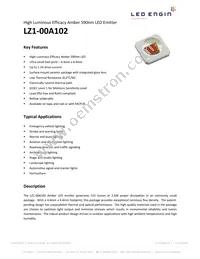 LZ1-00A102-0000 Datasheet Cover