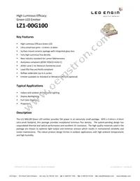 LZ1-00G100-0000 Datasheet Cover