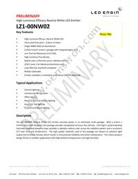 LZ1-00NW02-0040 Datasheet Cover