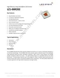 LZ1-00R202-0000 Datasheet Cover