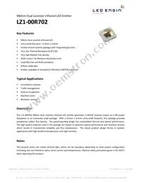 LZ1-10R702-0000 Datasheet Cover