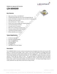 LZ4-00MD09-0000 Datasheet Cover