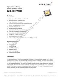 LZ4-00NW00-U040 Datasheet Cover