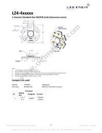 LZ4-00R708-0000 Datasheet Page 15