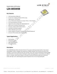 LZ4-00SW08-0000 Datasheet Cover