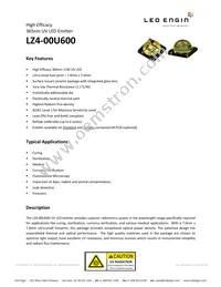 LZ4-00U600-0000 Datasheet Cover