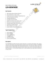 LZ4-00WW08-0435 Datasheet Cover