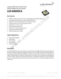 LZ4-04MDCA-0000 Datasheet Cover