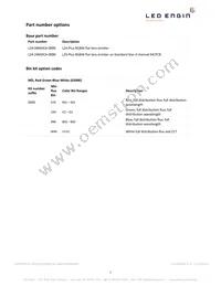 LZ4-04MDCA-0000 Datasheet Page 2