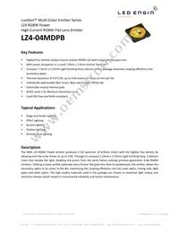 LZ4-04MDPB-0000 Datasheet Cover