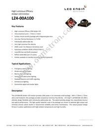 LZ4-40A108-0A45 Datasheet Cover