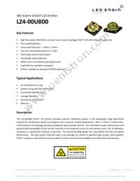LZ4-40UB00-00U7 Datasheet Cover