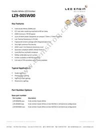 LZ9-00SW00-0000 Datasheet Cover