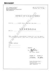 LZ9FD534 Datasheet Cover