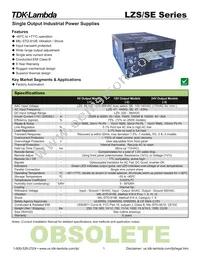 LZS-750-3 Datasheet Cover