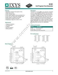 M-991-01SMTR Datasheet Cover