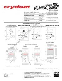 M-IDC5F Datasheet Page 2