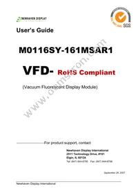 M0116SY-161MSAR1 Cover