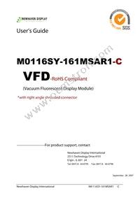 M0116SY-161MSAR1-C Cover