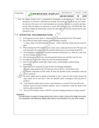 M0216SD-162SDAR1 Datasheet Page 20