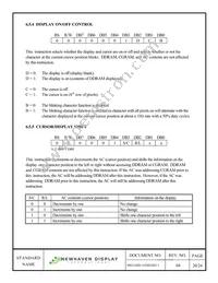 M0216SD-162SDAR2-1 Datasheet Page 20