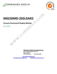 M0220MD-202LDAR2 Cover