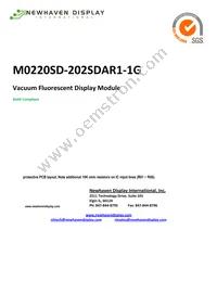 M0220SD-202SDAR1-1G Cover
