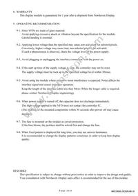 M0220SD-202SDAR1-S Datasheet Page 22