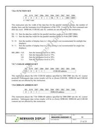 M0420SD-204SDAR1-3 Datasheet Page 21