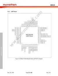 M0519VE3AE Datasheet Page 14