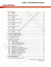 M054LBN Datasheet Page 3