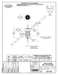 M15733/44-0001 Datasheet Cover