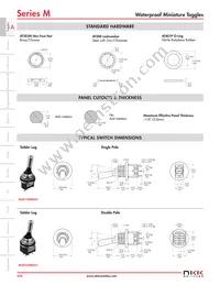 M2013TYW01-JA Datasheet Page 3